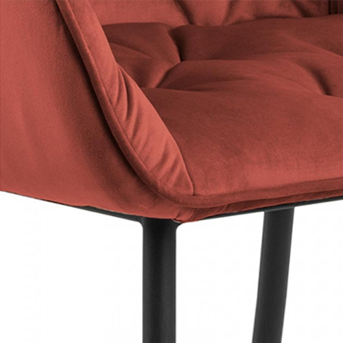 Hot Selling Factory Customized Upholstered Armchair Comfortable Velvet Metal Leisure Chair(ZG23-032)