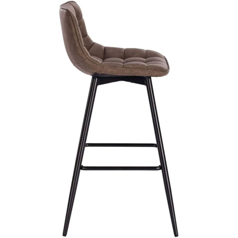 Factory Wholesale Modern Design Breakfast Luxury Home Metal Bar Stool Chair(ZG21-008)