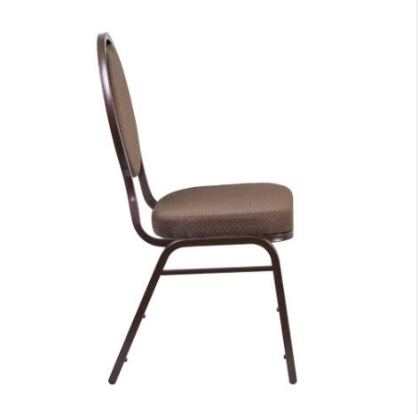 Manufacturer Hot Selling Antique Color Modern Stackable Banquet Dining Metal Chair (ZG10-005)