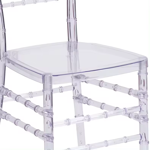 Durable Plastic Clear Resin Chivari Banquet Chair For Events Wedding Party (ZG50-001)