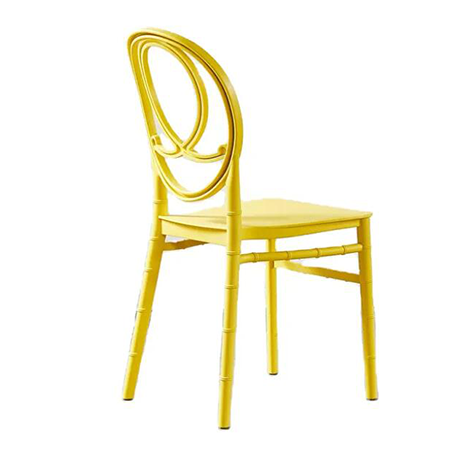 Cheap Wholesale Rental Stackable Chiavari PP Plastic Portable Dining Party Wedding Banquet Chair (ZG50-027)