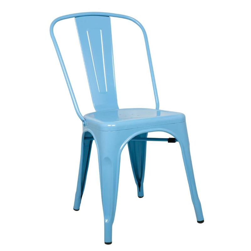 Wholesale Factories Bar stool Metal Restaurant Hotel Cafe Modern Garden Furniture Dining Chair (ZG23-013)