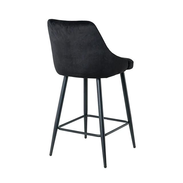 Hot Selling High Quality Modern Cafe Banquet Dining Chair Solid Wood Bar Stool Bar Chair with Armrest (ZG25-011)