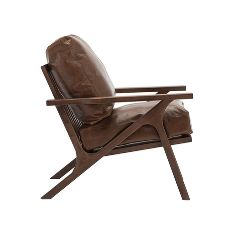 Wholesale Home Furniture Modern Dining Room Sitting Lounge Wood Leisure Chair(ZG19-018)