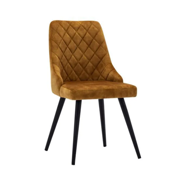Modern Velvet Acrylic Side Chair For Dining Room Restaurant Furniture Dining Chair(ZG23-002)