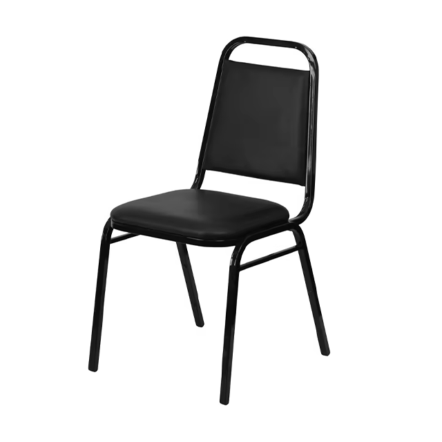 China Factory Supply Stackable Vinyl Metal Dining Banquet Chair (ZG10-001)
