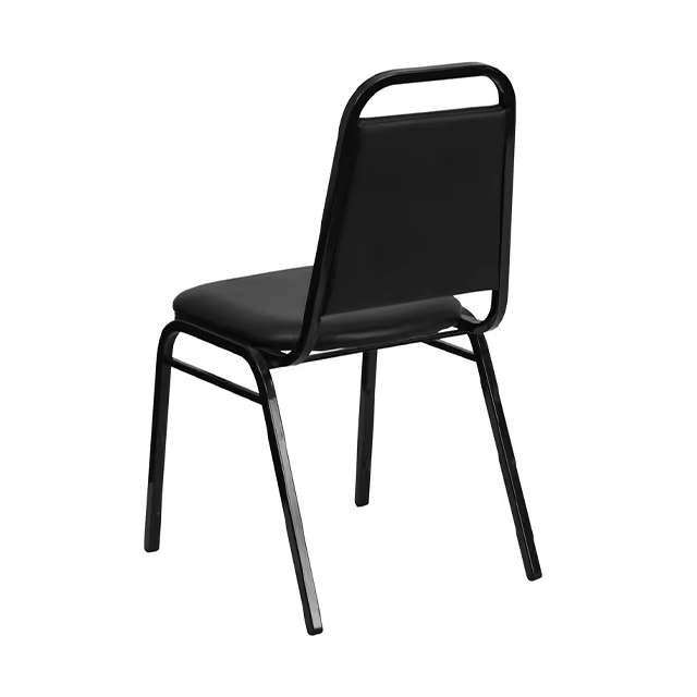 China Factory Supply Stackable Vinyl Metal Dining Banquet Chair (ZG10-001)