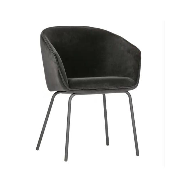 Nordic Design Luxury Modern Restaurant Kitchen Metal Legs Dining Chair(ZG23-075)