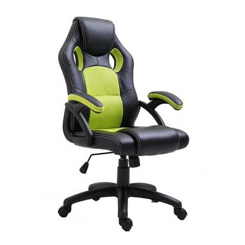 Armchair Gamer Executive Desk Computer Office Chair Nylon Pu Leather Wheeling Adjustable Height(ZG27-056)