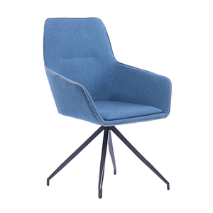 Hot Selling Hotel Home Restaurant Modern Furniture Metal Leisure Accent Chair with Armrest (ZG23-037)