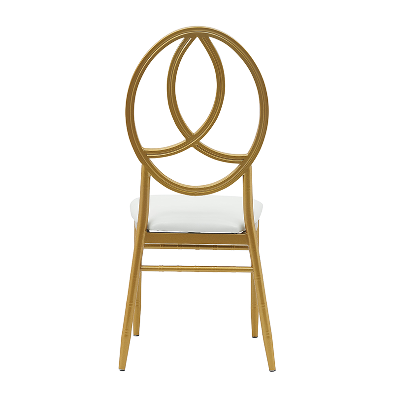 Wholesale Best-selling Metal Iron Spray-Painted Golden Phoenix Hotel Wedding Chairs (ZG50-036)