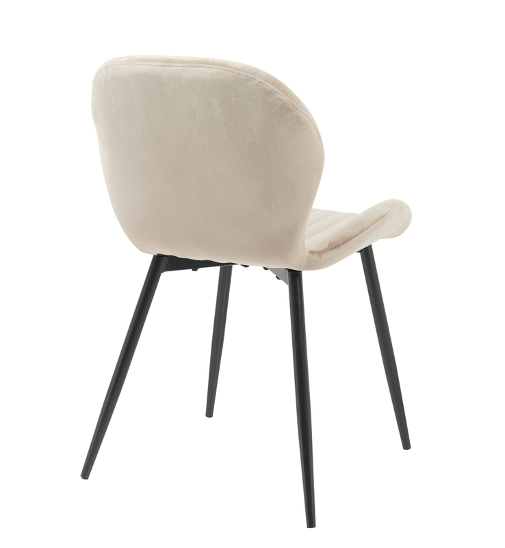 Anji Zhenguan Contemporary Furniture Arms Dining Chairs Bedroom Upholstered Side Chair (ZG23-088)