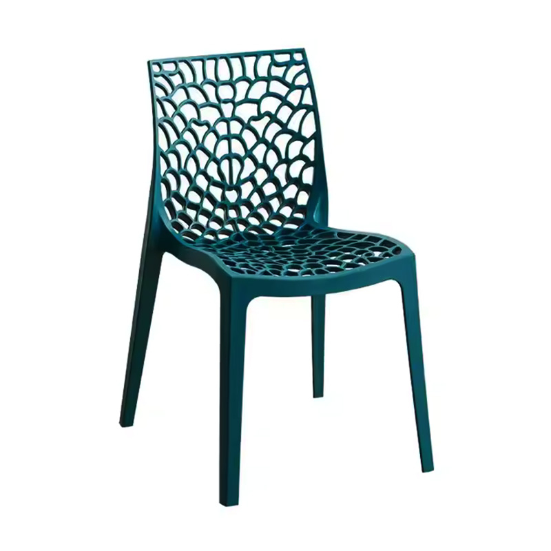 Wholesale Durable Armless Pure Plastic Lightweight Stackable Dining Chair for Home Restaurant Cafe Hotel Outdoor Events(ZG50-037)