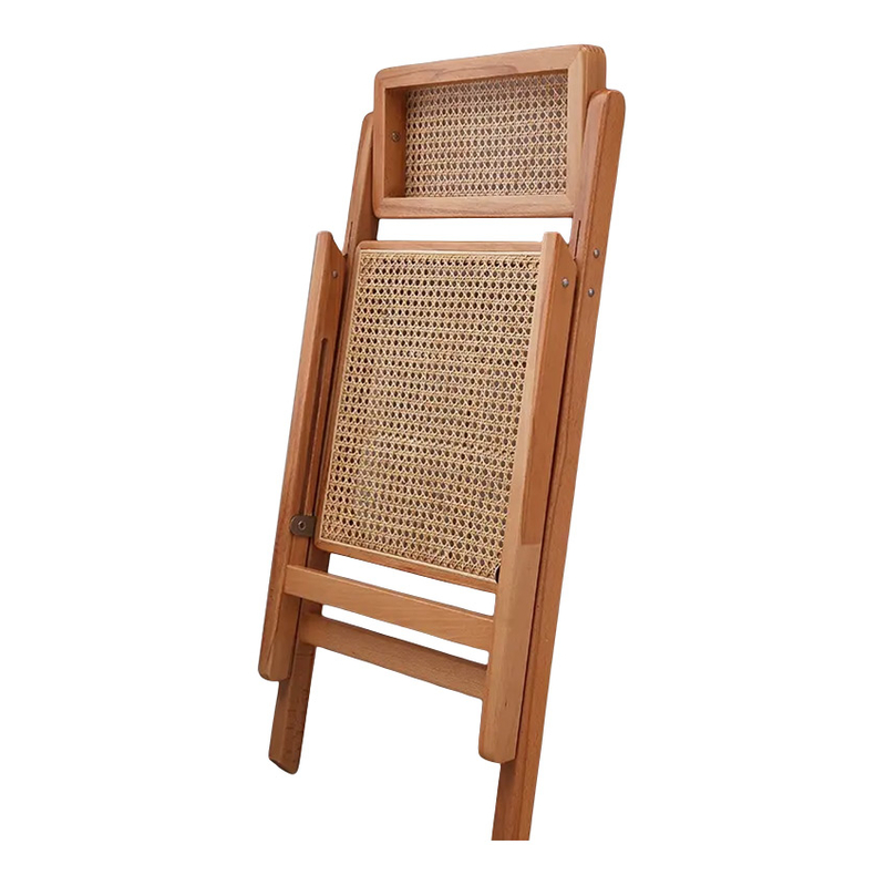 Comfortable Modern Accent Faux Leather Thick Foam Padded Black Folding Chair (ZG26-022)