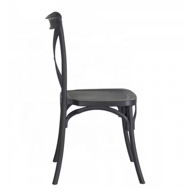 Wholesale Modern Stackable Cross Back Plastic Banquet Chair for Wedding Event Party (ZG50-010)