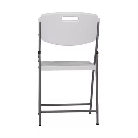 Hot Sale Popular Plastic Folding Chair Outdoor White Easy Carry Camping Chair(ZG26-017)