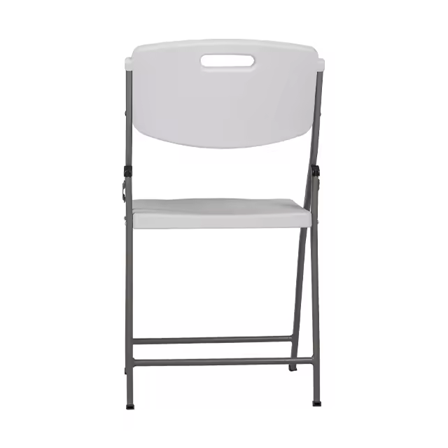 Hot Sale Popular Plastic Folding Chair Outdoor White Easy Carry Camping Chair(ZG26-017)