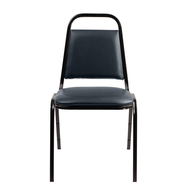 Stackable Comfortable Upholstered Seats Metal Banquet Chairs(ZG10-001)