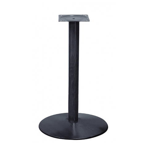Wholesale Industrial Cast Iron Black Metal Table Leg Coffee Dining Table Base Round Traditional Furniture Pedestal Table Base BASE22R