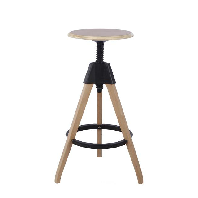 Factory Hot Sale Tom and Jerry Stool Frame Fast Food Restaurant Bar Stool Chair(ZG18-030)