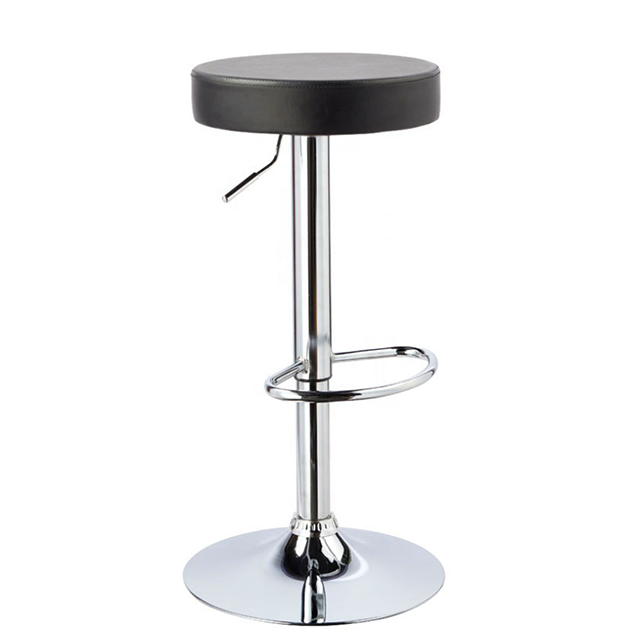 Factory Direct Sale Adjustable Height Kitchen Stools Cafe Bistro Metal Bar Stool Chair(ZG18-022)