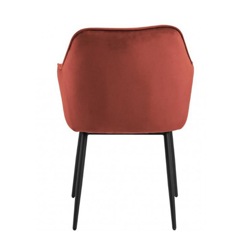 Hot Selling Factory Customized Upholstered Armchair Comfortable Velvet Metal Leisure Chair(ZG23-032)