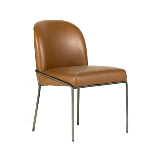 New Design Modern Vintage Style Restaurant Velvet Luxury Backrest Dining Chair(ZG23-072)