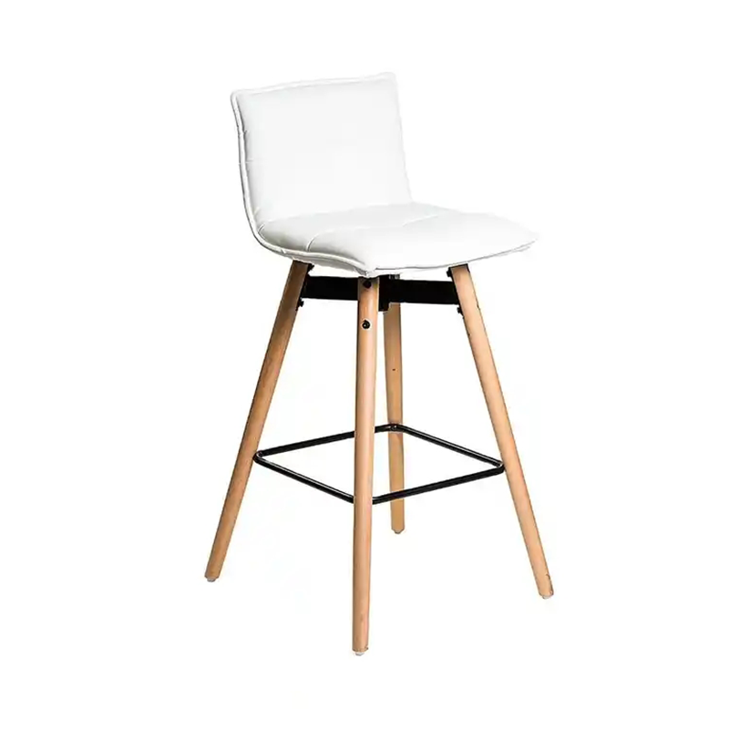 Hot Selling High Quality Modern Restaurant Dining Chair Solid Wood Stool Wood Bar Chair (ZG25-017)