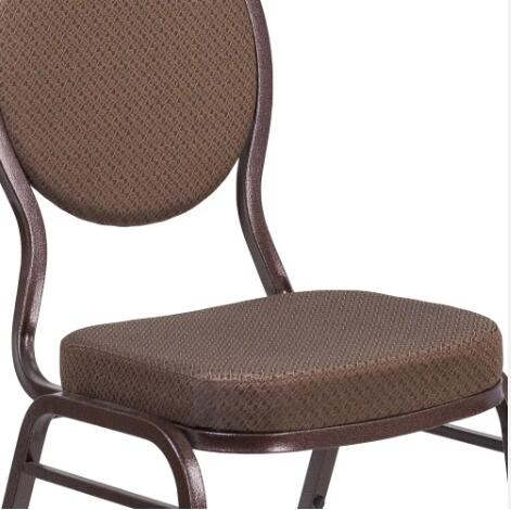 Manufacturer Hot Selling Antique Color Modern Stackable Banquet Dining Metal Chair (ZG10-005)