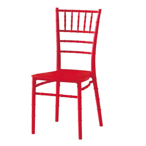 High Quality Cheap Rental Stackable Lightweight Chiavari PP Plastic Portable Dining Wedding Banquet Chair (ZG50-028)