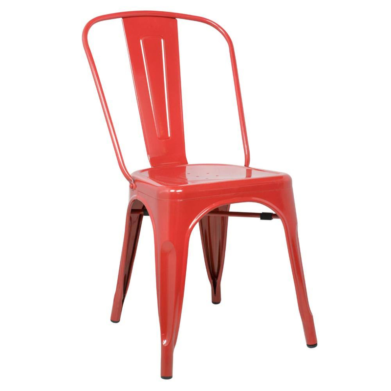 Wholesale Factories Bar stool Metal Restaurant Hotel Cafe Modern Garden Furniture Dining Chair (ZG23-013)