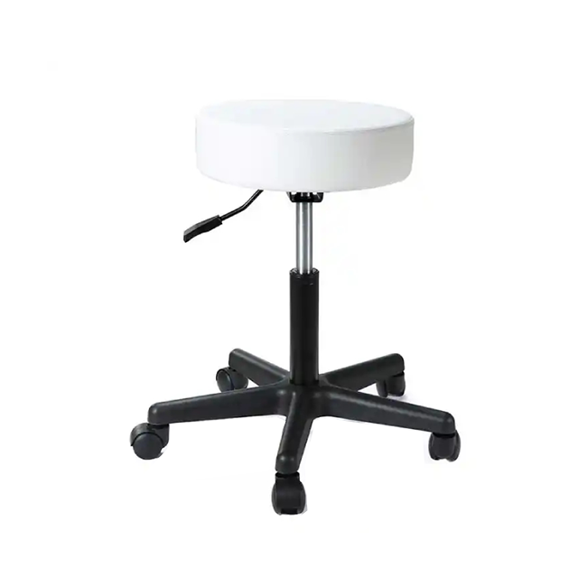 Adjustable Master Chair Beauty Salon Furniture Saddle Stool with Wheels (ZG29-007)