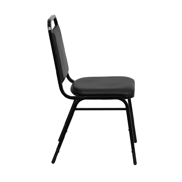 China Factory Supply Stackable Vinyl Metal Dining Banquet Chair (ZG10-001)