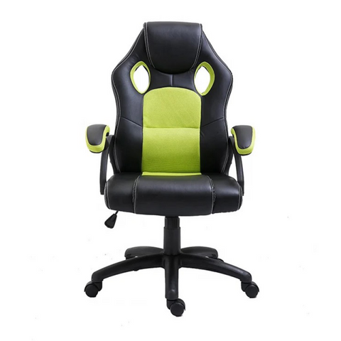 Armchair Gamer Executive Desk Computer Office Chair Nylon Pu Leather Wheeling Adjustable Height(ZG27-056)