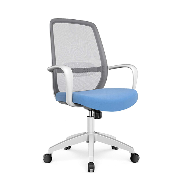 Wholesale Ergonomic Adjustable Swivel Executive Staff Ergonomic Mesh Office Chair(ZG27-021W)