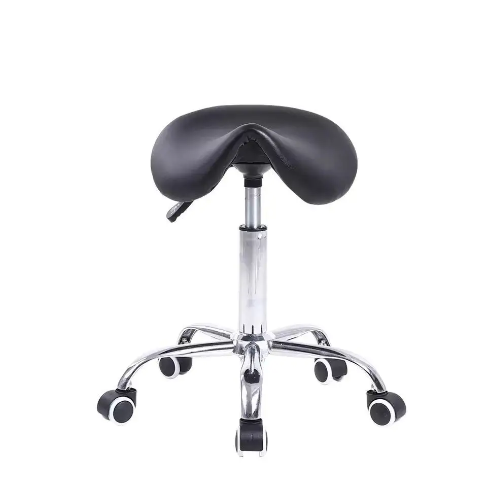 Ergonomic Modern Saddle Seat Swivel Pu Leather Massage Stool Chair(ZG29-002)