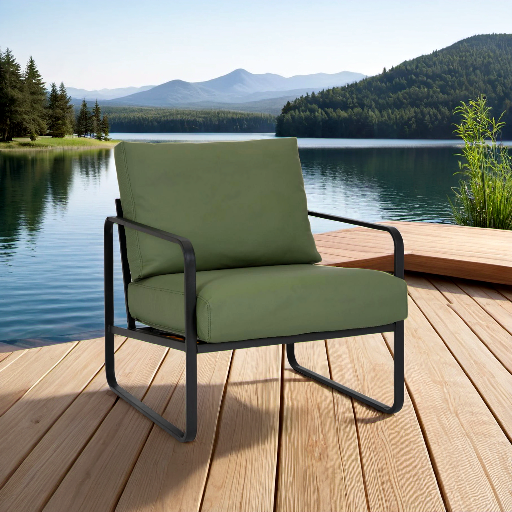 Modern Durable Eco-Friendly Outdoor Garden Metal Sofa Set Preferential Price Fabric Furniture for Dining Courtyard Hotel(ZG20-001)