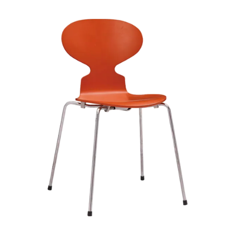 Nordic Dining Chair Home Furniture Simple Plastic Backrest Stool Designer Ant Chair Casual Creative Instagram Makeup Chair (ZG23-101)