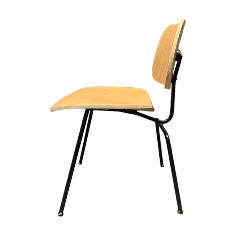 Simple Modern Leisure Chair with Corduroy Fabric Bow-Shaped Backrest for Study Office Comfortable Long Sitting(ZG23-103)