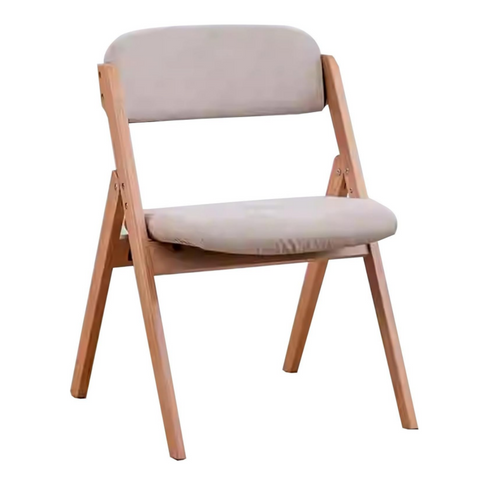 Wooden Folding Dining Chairs with Padded Seats for Kitchen Home Office Wedding Party Events Rental Dining Folding Chair(ZG16-101)