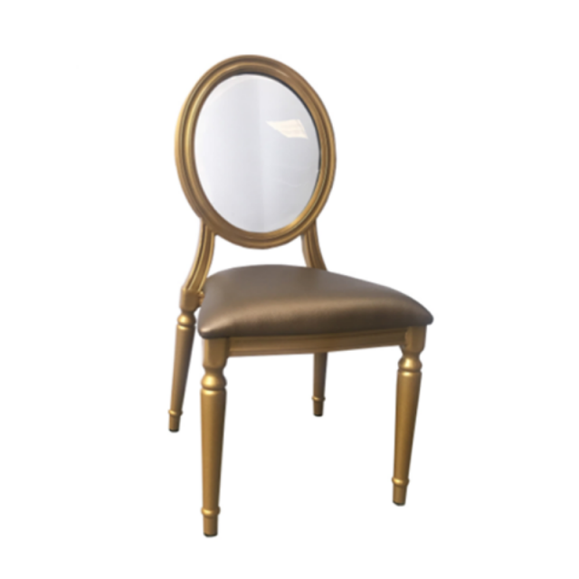 Wood Louis Chair Limewash Padded Back Stackable Indoor Furniture Hotel Restaurant Dining Rental Louis Chair ZG16-066ST