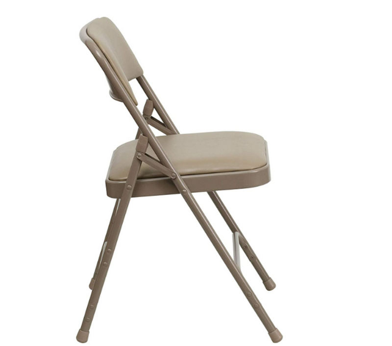 Metal Simple Portable Resin Folding Camping Chairs Padded Chair Garden Modern Folding Chair for Outdoor and Indoor (ZG26-007)