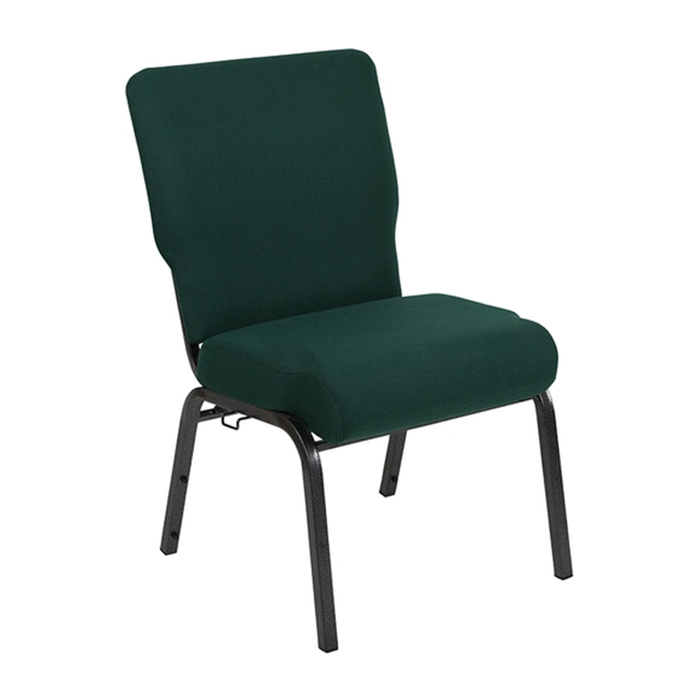 Wholesale 20.5''W Stackable Fabric Metal Church Worship Auditorium Chairs (ZG13-010)