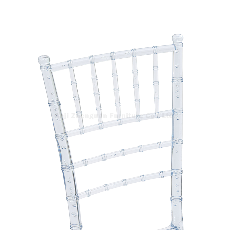 Hot Sale Banquet Clear Plastic Resin Transparent Event Dining Plastic Chairs for Wedding (ZG50-001)