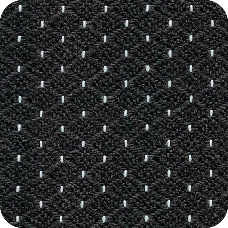 Black Series Fabric Color Swatches for Banquet and Church Chairs