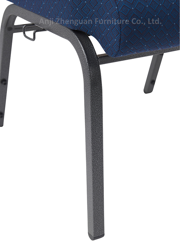 Furniture upholstered church chair Stacked church chair diamond fabric (ZG13-001)