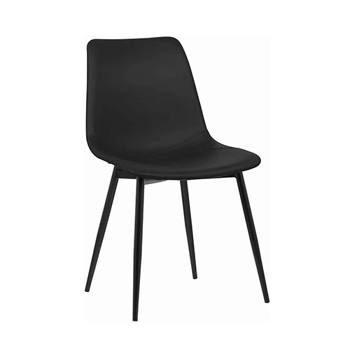 Nordic Fabric Leather New Design Modern Luxury Restaurant Metal Leg Dining Chair(ZG23-086)
