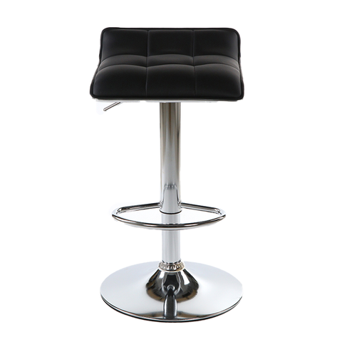 Contemporary Furniture Red Faux Leather Counter Height Adjustable Chair Swivel Bar Stools