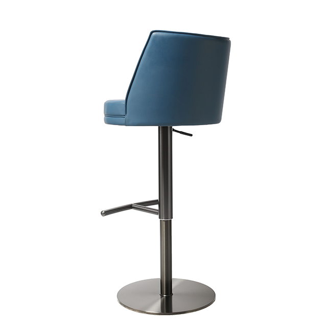 Home & Kitchen Adjustable Height Counter Chair 360 Rotation Stainless Steel Stool ZG18-051