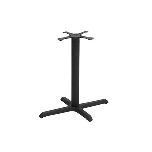 Commercial Furniture Coffee Table Legs Metal Restaurant Dining Table base 22" x 29" spider Black with column